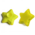 Star Shaped Soft Silicone Baby Bath Brush